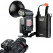 Godox WITSTRO ad360ii TTL 360 W GN80 Leistungsstark 2.4 G Wireless X-System Speedlite Flash Light + 4500 mAh PB960 Lithium-Akku für Kamera-010